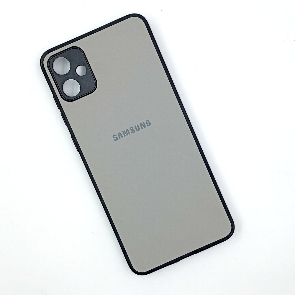 Samsung A05 Logo Silicone back cover with velvet inside protection layer