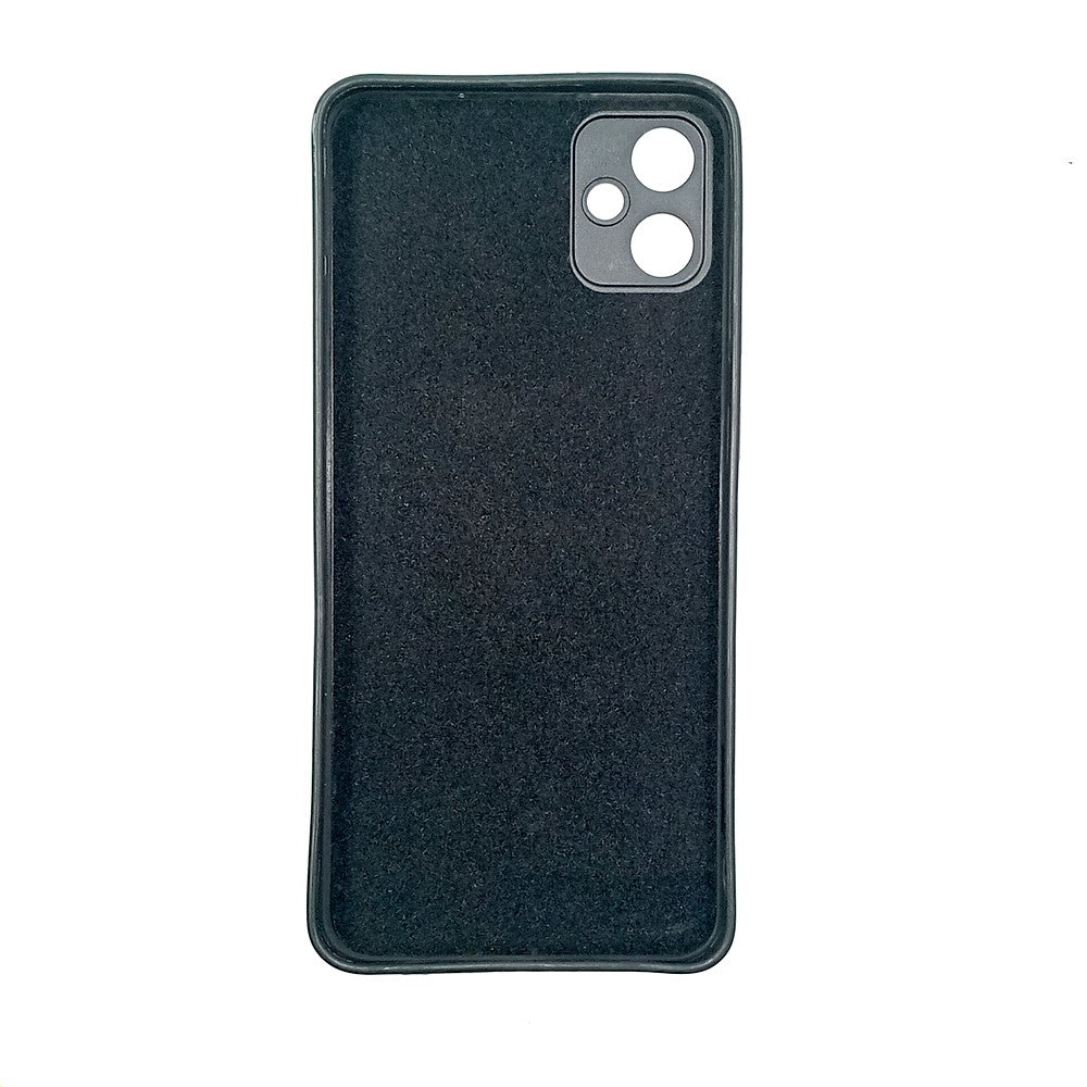 Samsung A05 Logo Silicone back cover with velvet inside protection layer