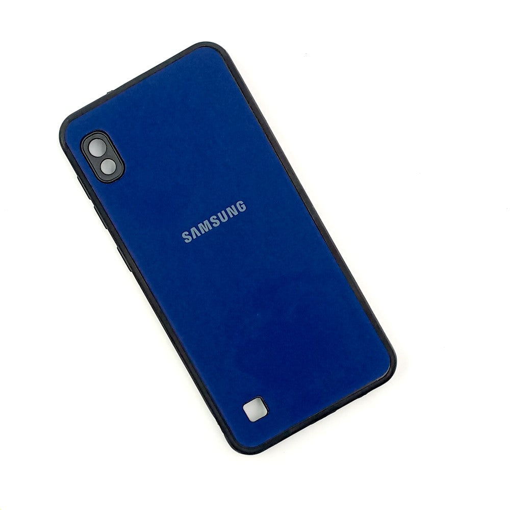 Samsung A10 / M10 Logo Silicone back cover with velvet inside protection layer