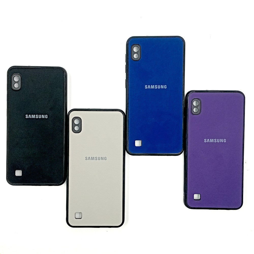 Samsung A10 / M10 Logo Silicone back cover with velvet inside protection layer