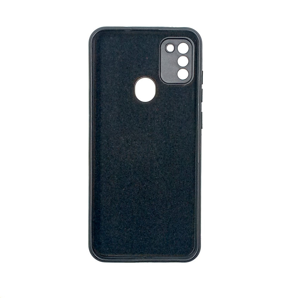 Samsung A11 / M11 Logo Silicone back cover with velvet inside protection layer