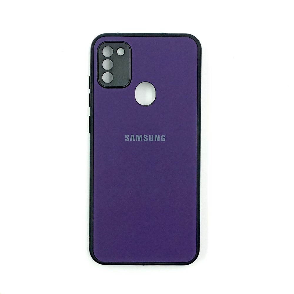 Samsung A11 / M11 Logo Silicone back cover with velvet inside protection layer
