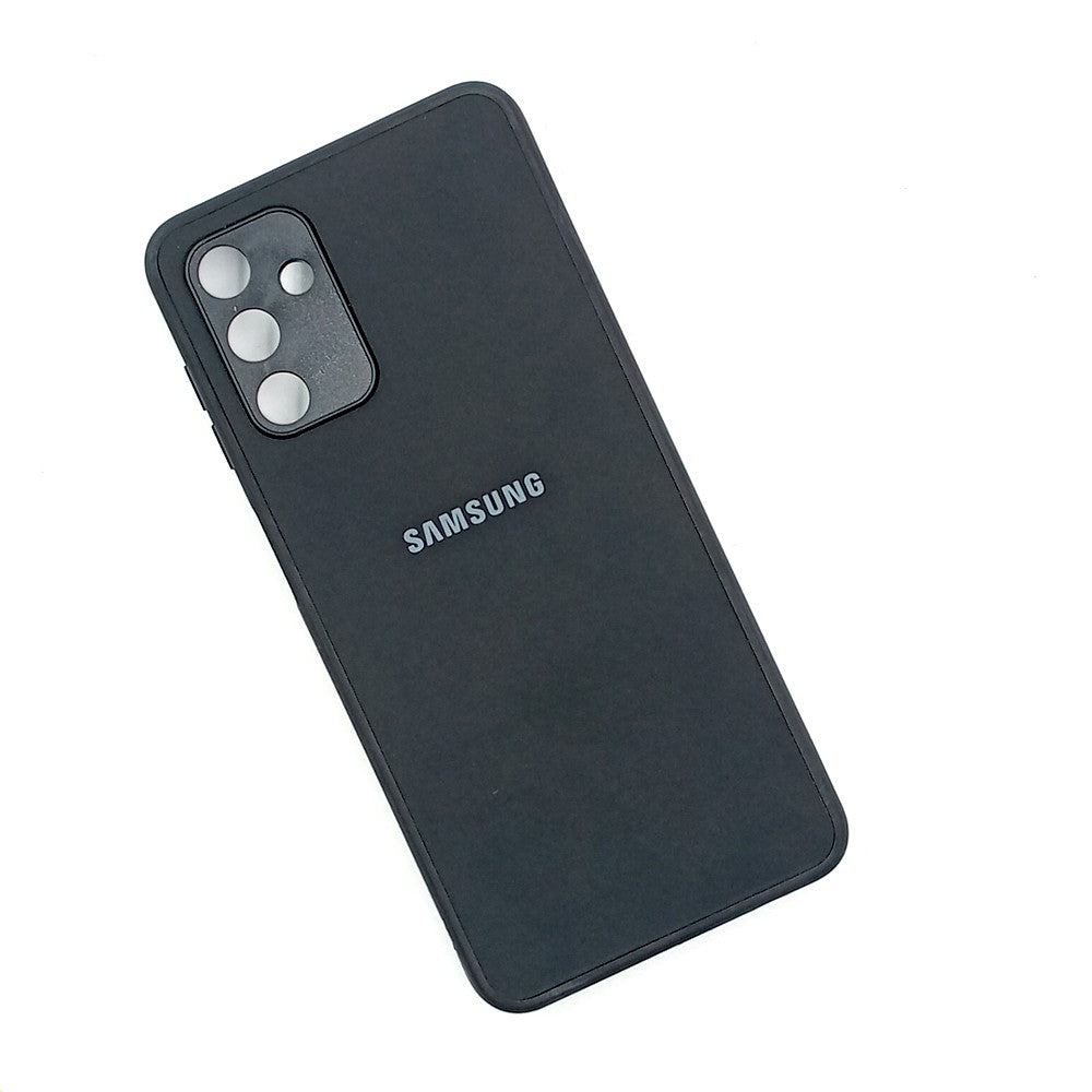 Samsung A13 5G Logo Silicone back cover with velvet inside protection layer