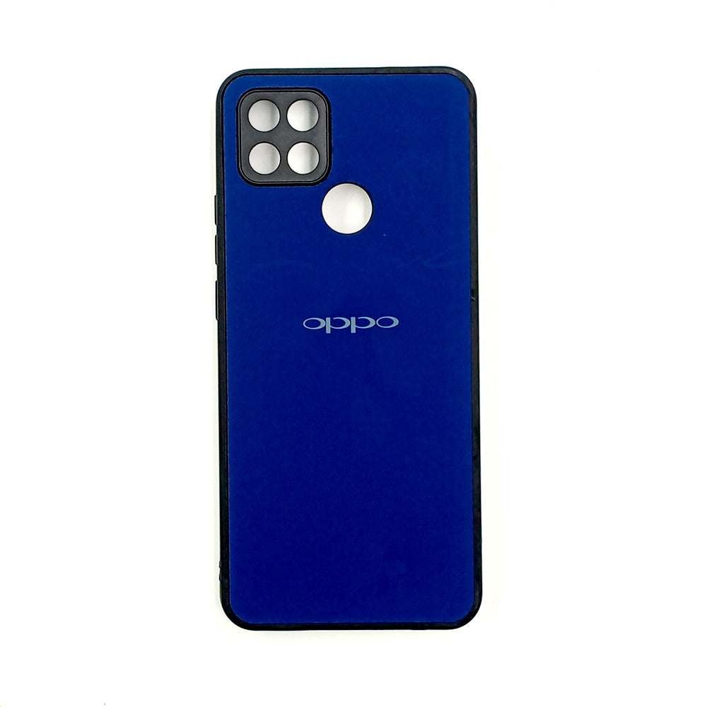 OPPO A15 / A15s Logo Silicone back cover with velvet inside protection layer