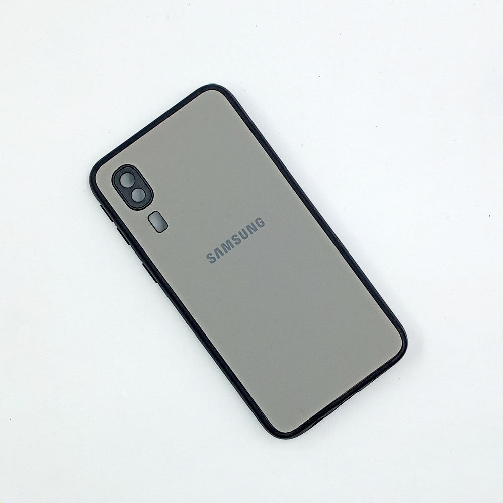 Samsung A2 Core Logo Silicone back cover with velvet inside protection layer