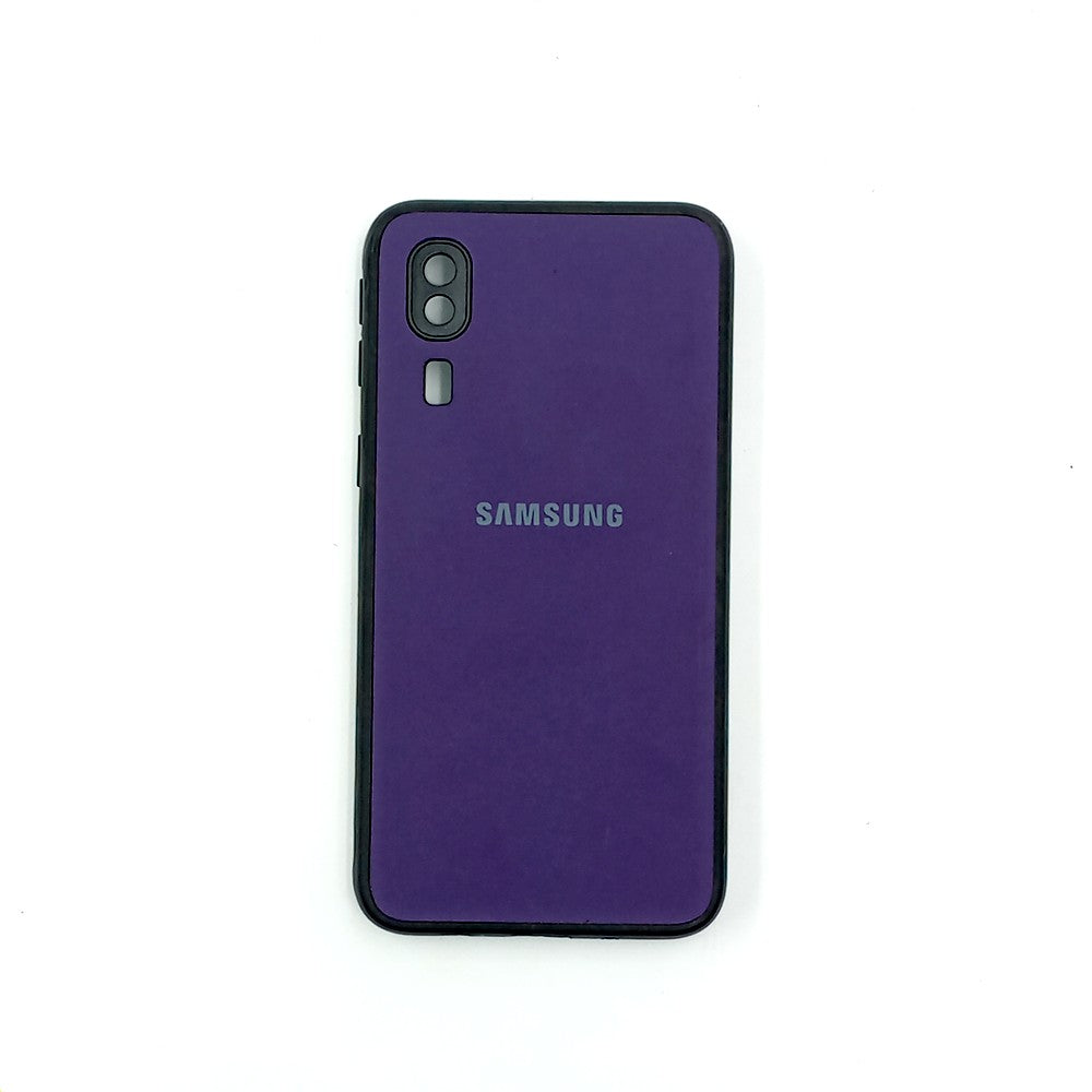Samsung A2 Core Logo Silicone back cover with velvet inside protection layer