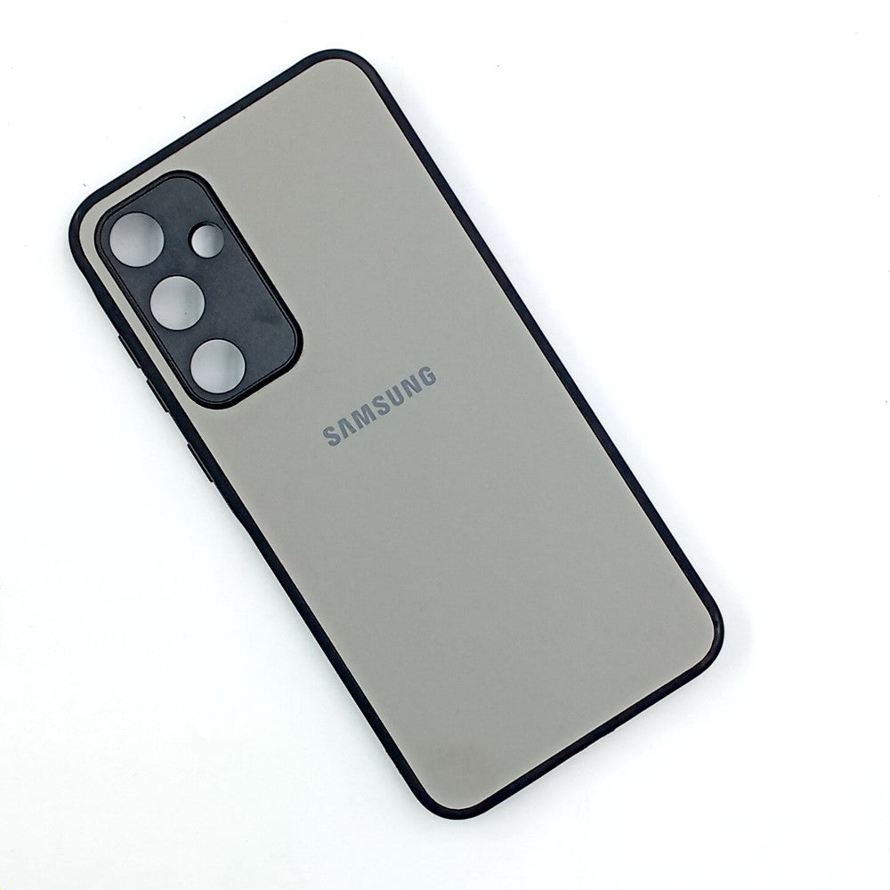 Samsung A35 5G Logo Silicone back cover with velvet inside protection layer