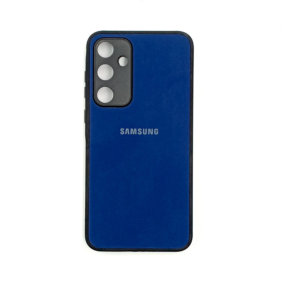 Samsung A35 5G Logo Silicone back cover with velvet inside protection layer