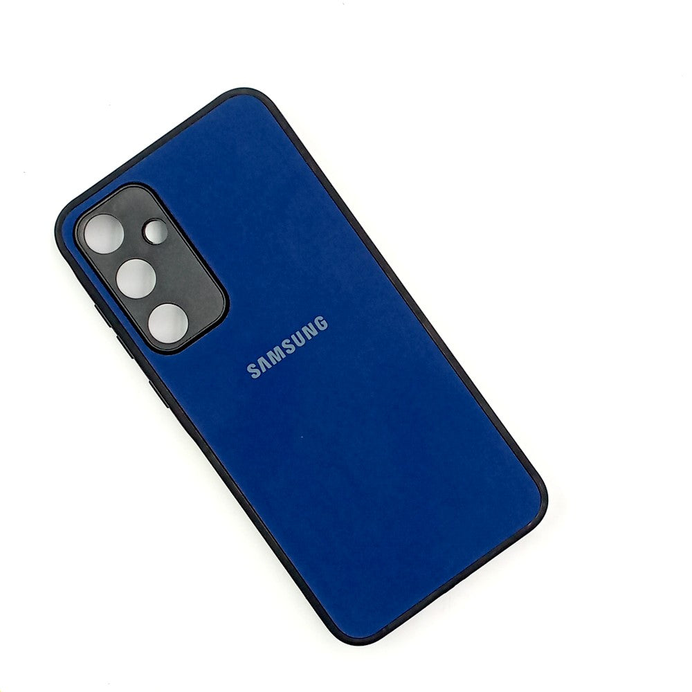 Samsung A35 5G Logo Silicone back cover with velvet inside protection layer
