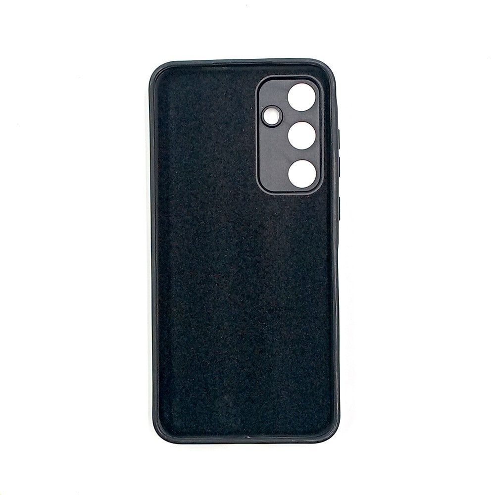 Samsung A35 5G Logo Silicone back cover with velvet inside protection layer