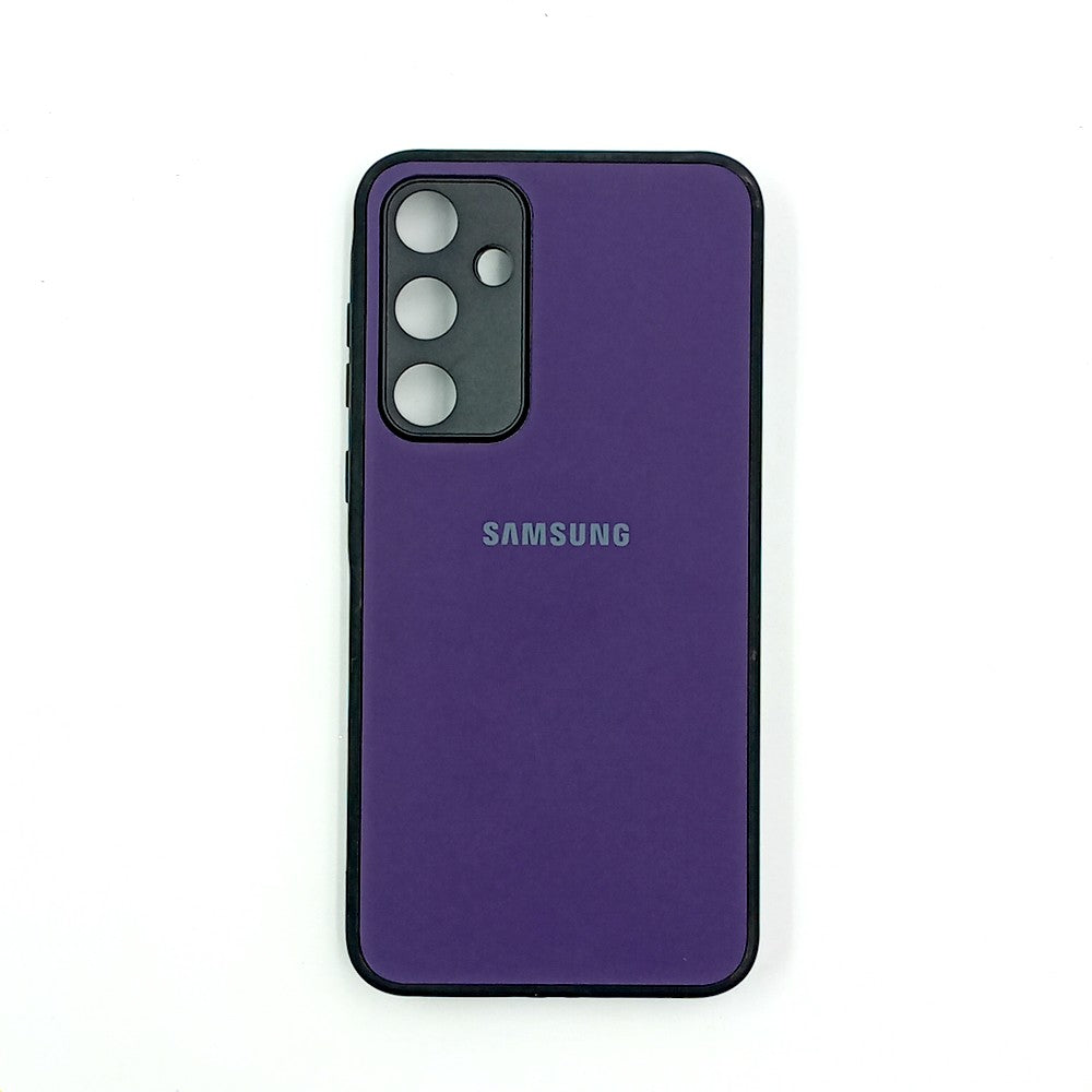 Samsung A35 5G Logo Silicone back cover with velvet inside protection layer