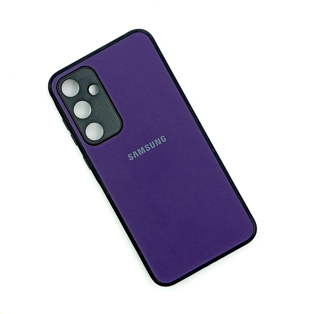Samsung A35 5G Logo Silicone back cover with velvet inside protection layer