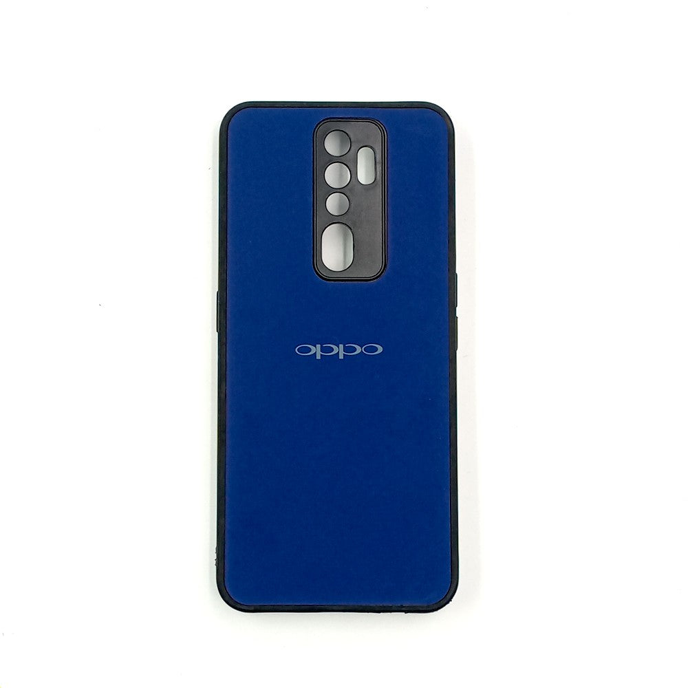 OPPO A5 2020 / A9 2020 Logo Silicone back cover with velvet inside protection layer