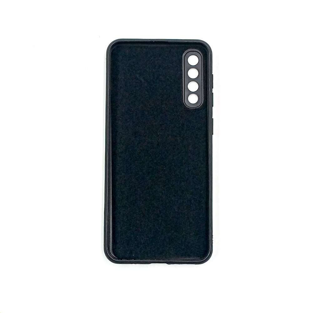 Samsung A50 / A30s / A50s Logo Silicone back cover with velvet inside protection layer