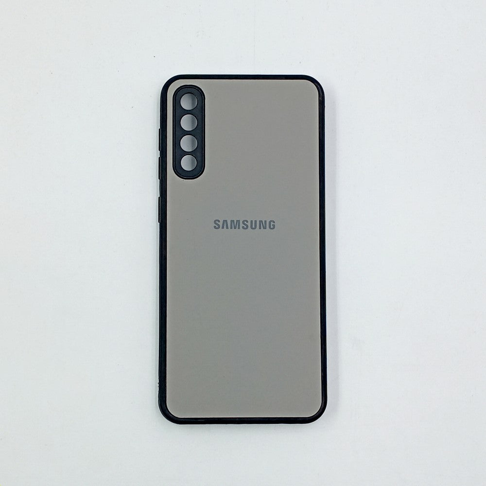 Samsung A50 / A30s / A50s Logo Silicone back cover with velvet inside protection layer