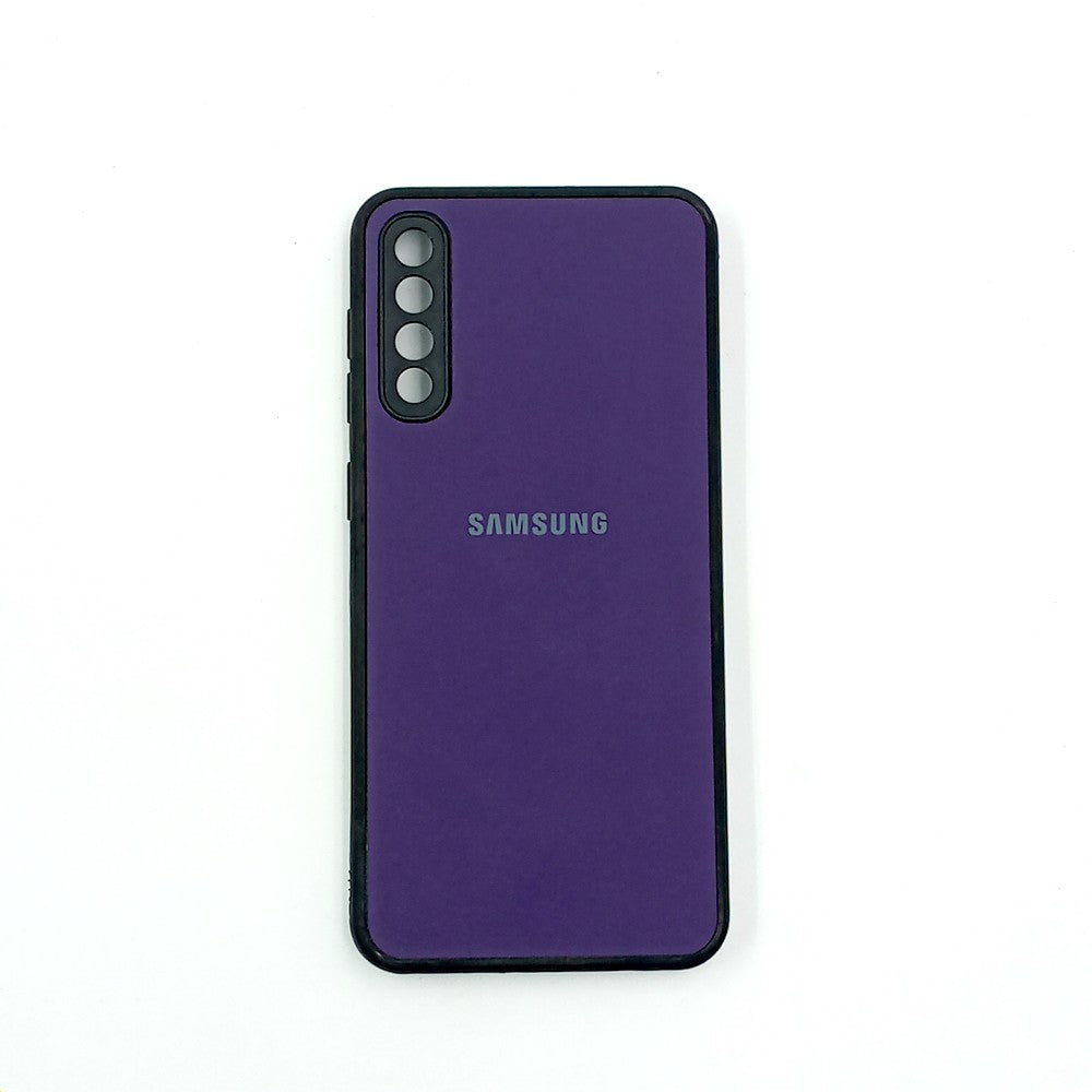 Samsung A50 / A30s / A50s Logo Silicone back cover with velvet inside protection layer