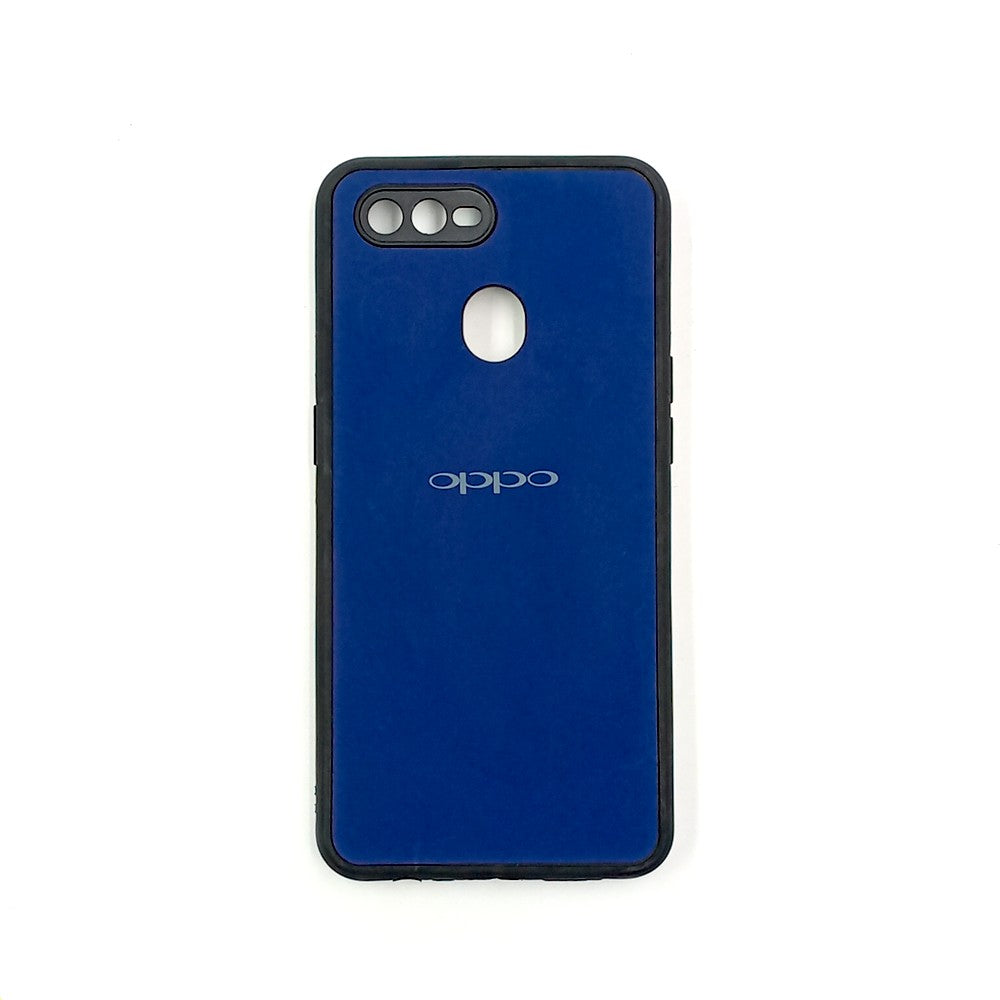 OPPO A5s Logo Silicone back cover with velvet inside protection layer