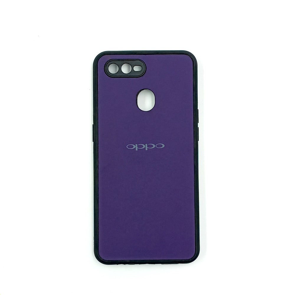 OPPO A5s Logo Silicone back cover with velvet inside protection layer