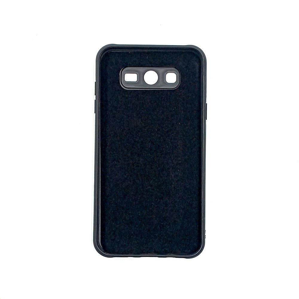 Samsung J7 Logo Silicone back cover with velvet inside protection layer