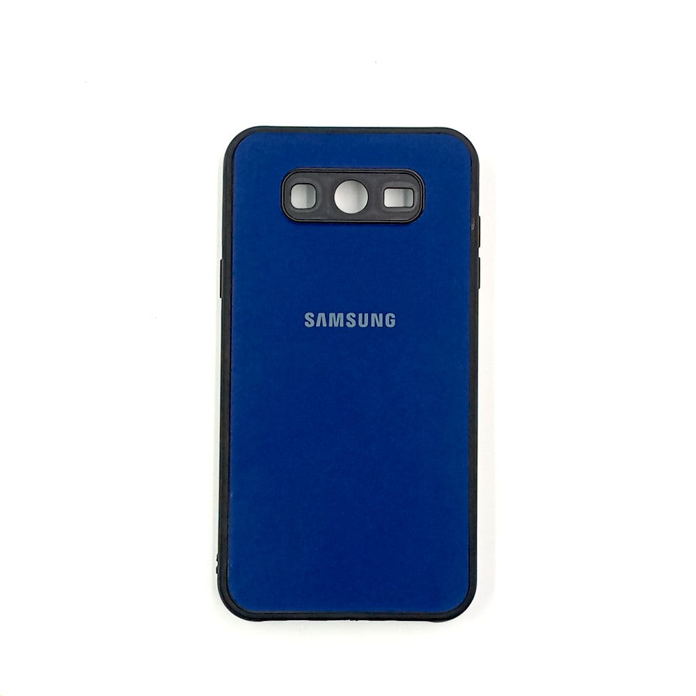 Samsung J7 Logo Silicone back cover with velvet inside protection layer