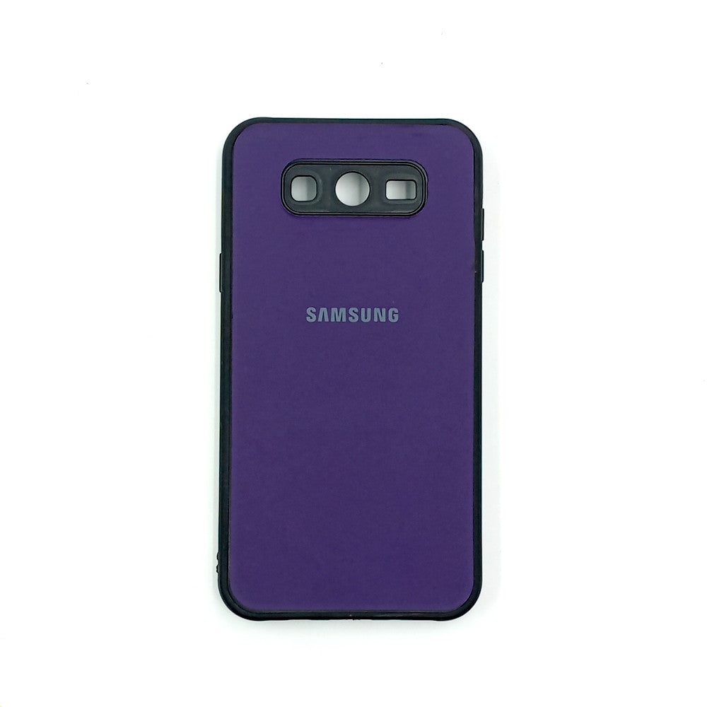Samsung J7 Logo Silicone back cover with velvet inside protection layer