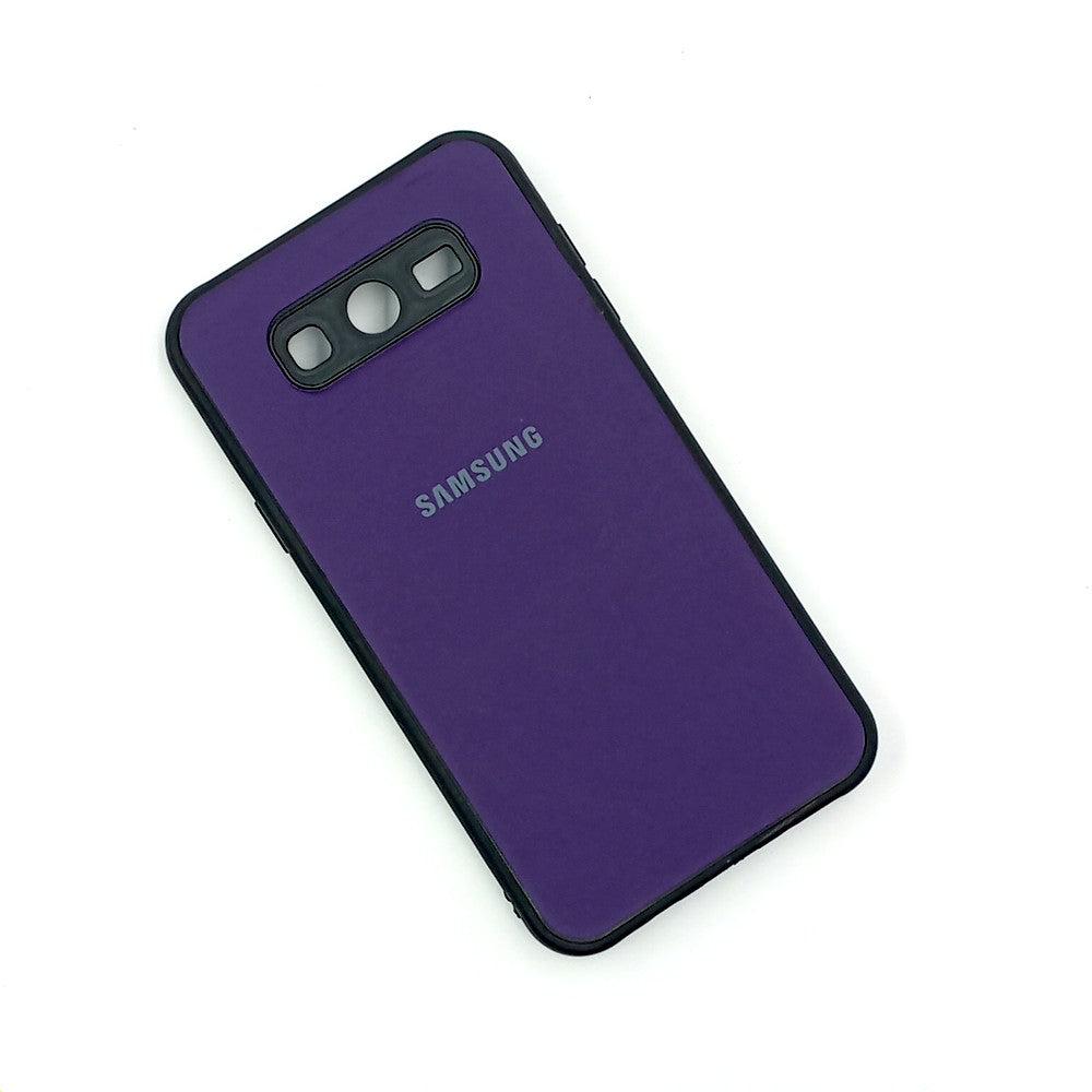Samsung J7 Logo Silicone back cover with velvet inside protection layer