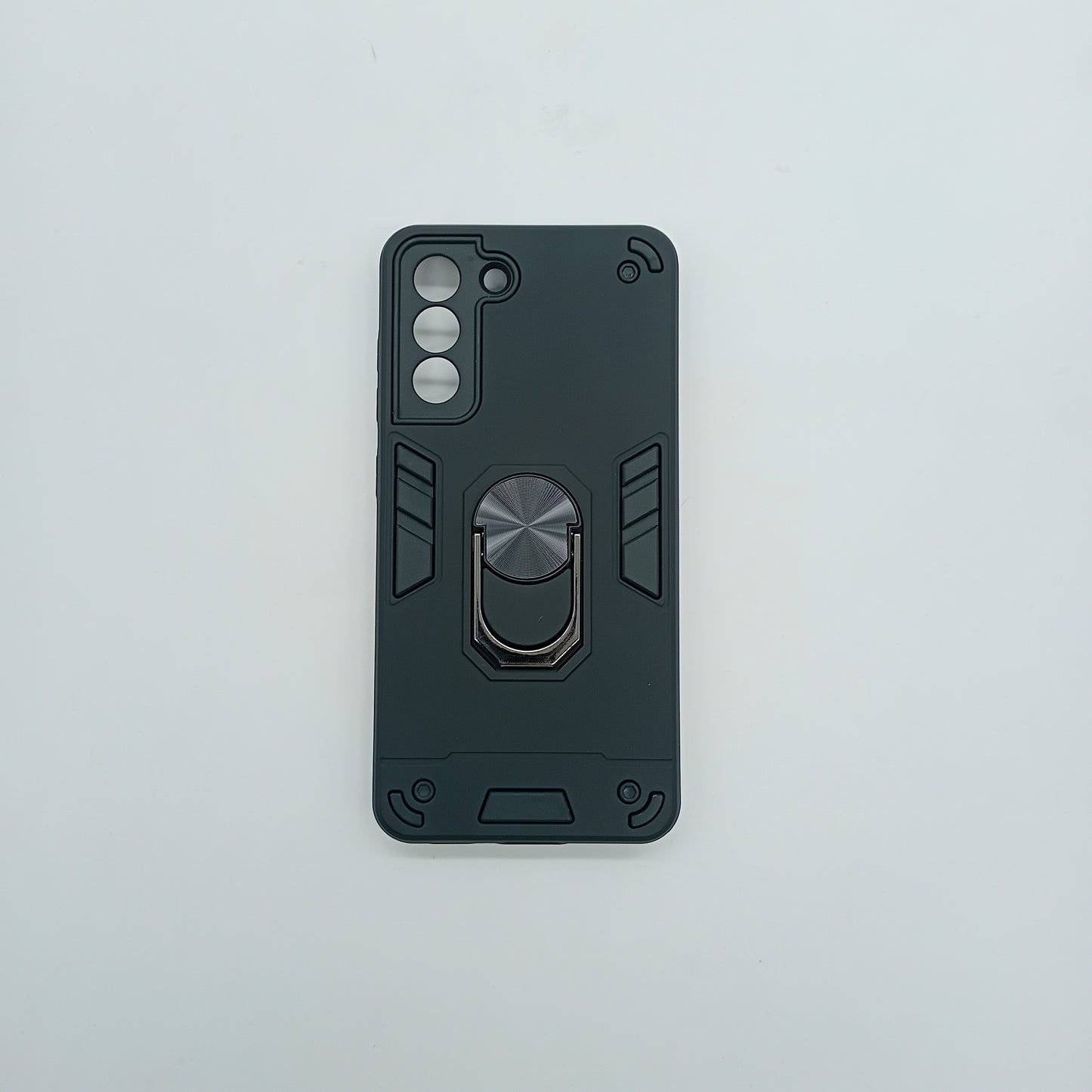 Samsung S21 FE Hard PC Case with ring holder Shockproof Slim back Cover