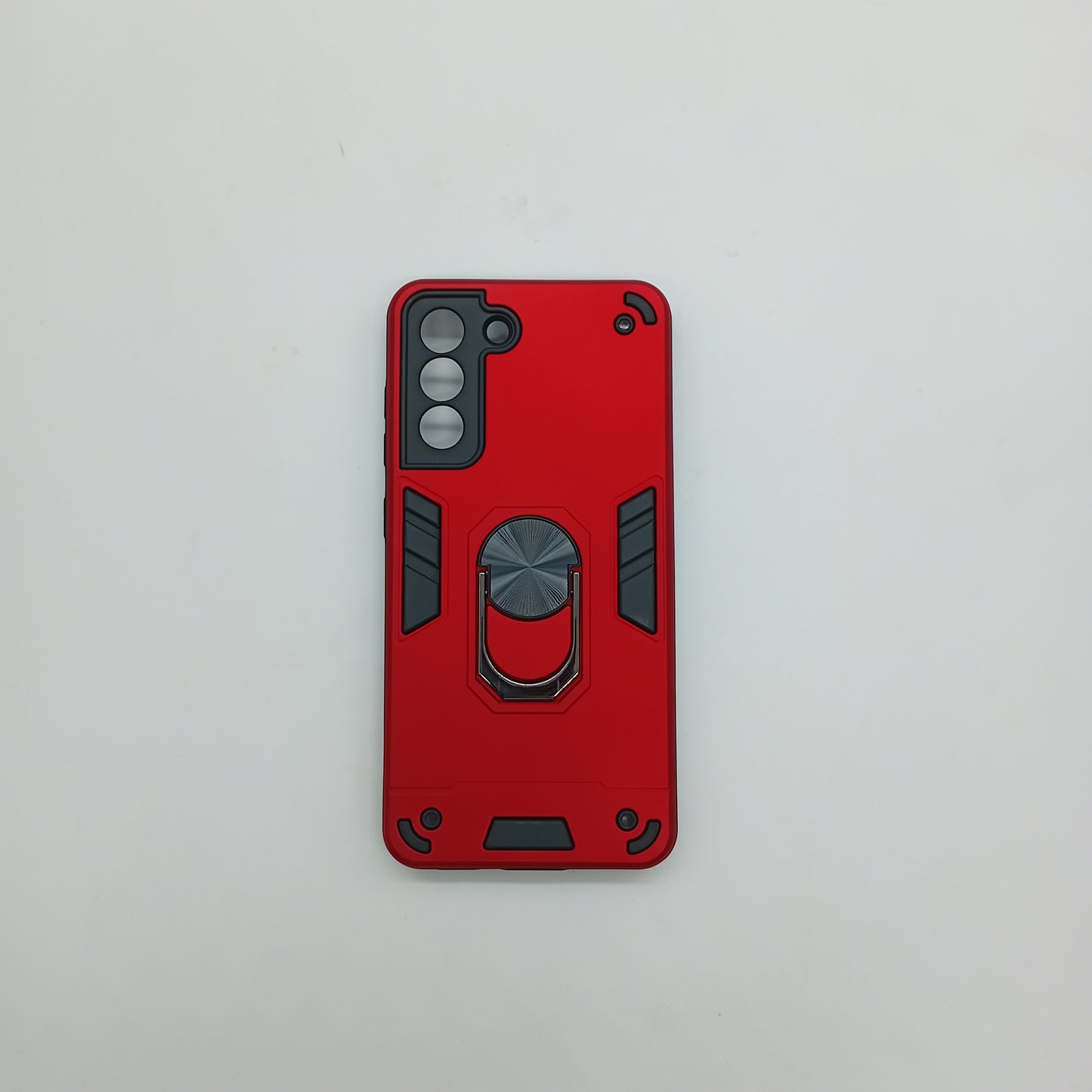 Samsung S21 FE Hard PC Case with ring holder Shockproof Slim back Cover