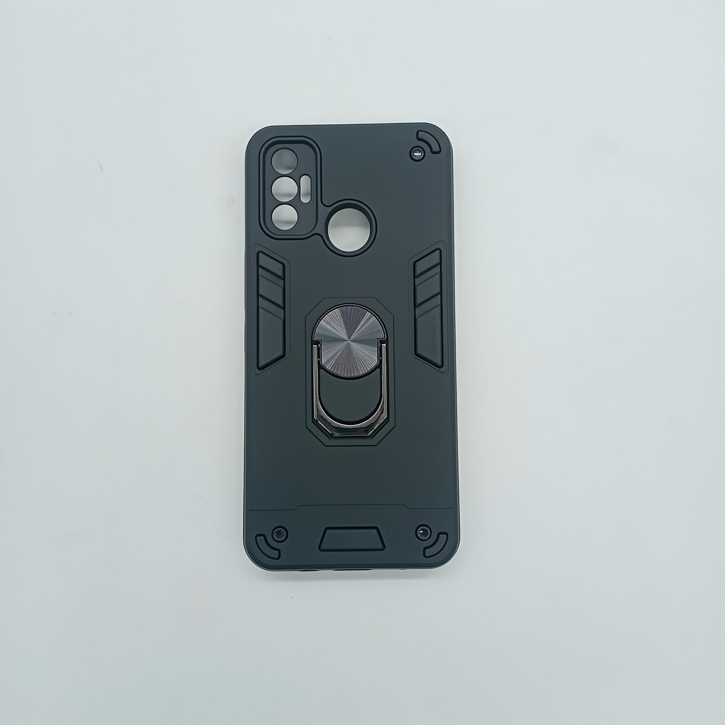 Tecno Spark 7 Hard PC Case with ring holder Shockproof Slim back Cover