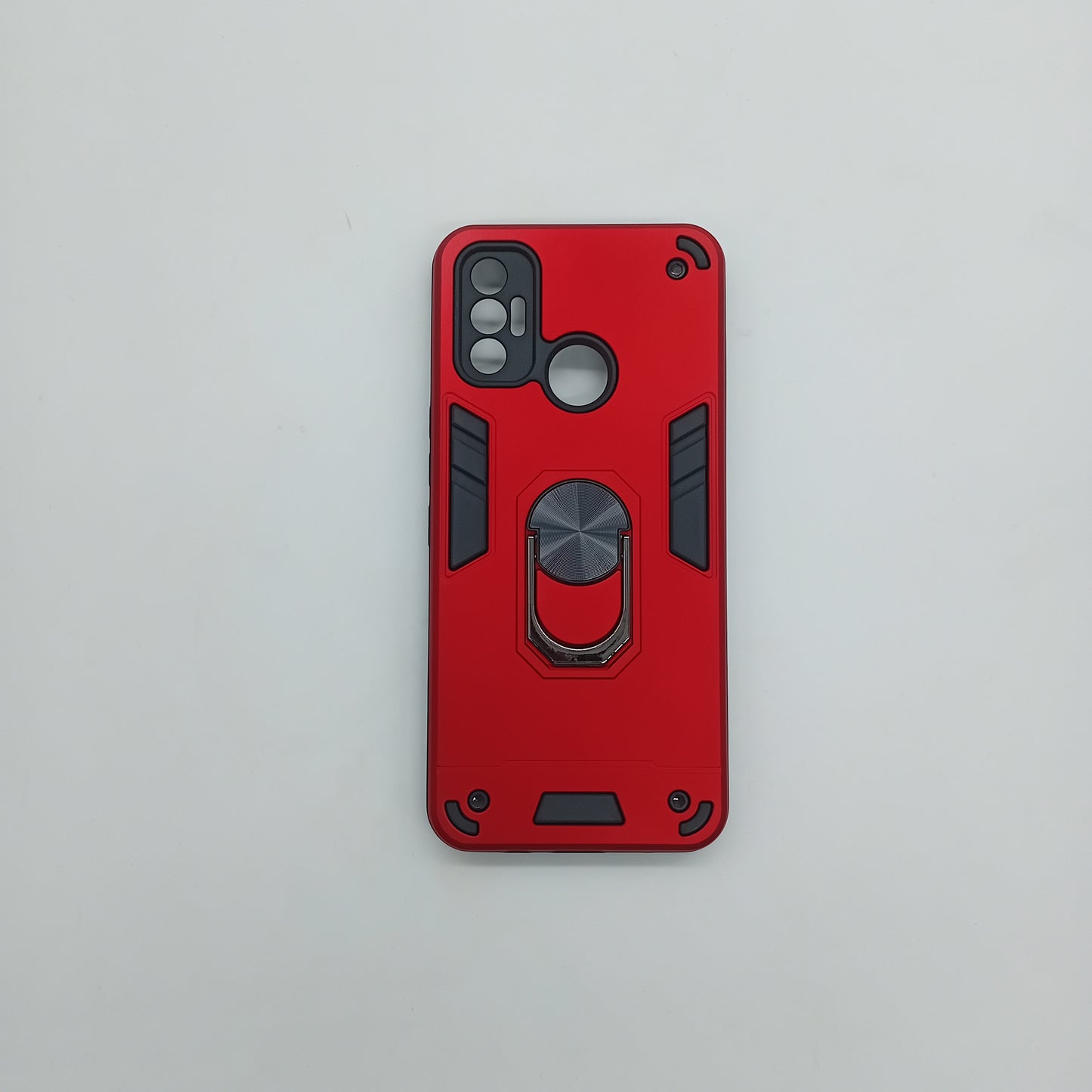 Tecno Spark 7 Hard PC Case with ring holder Shockproof Slim back Cover