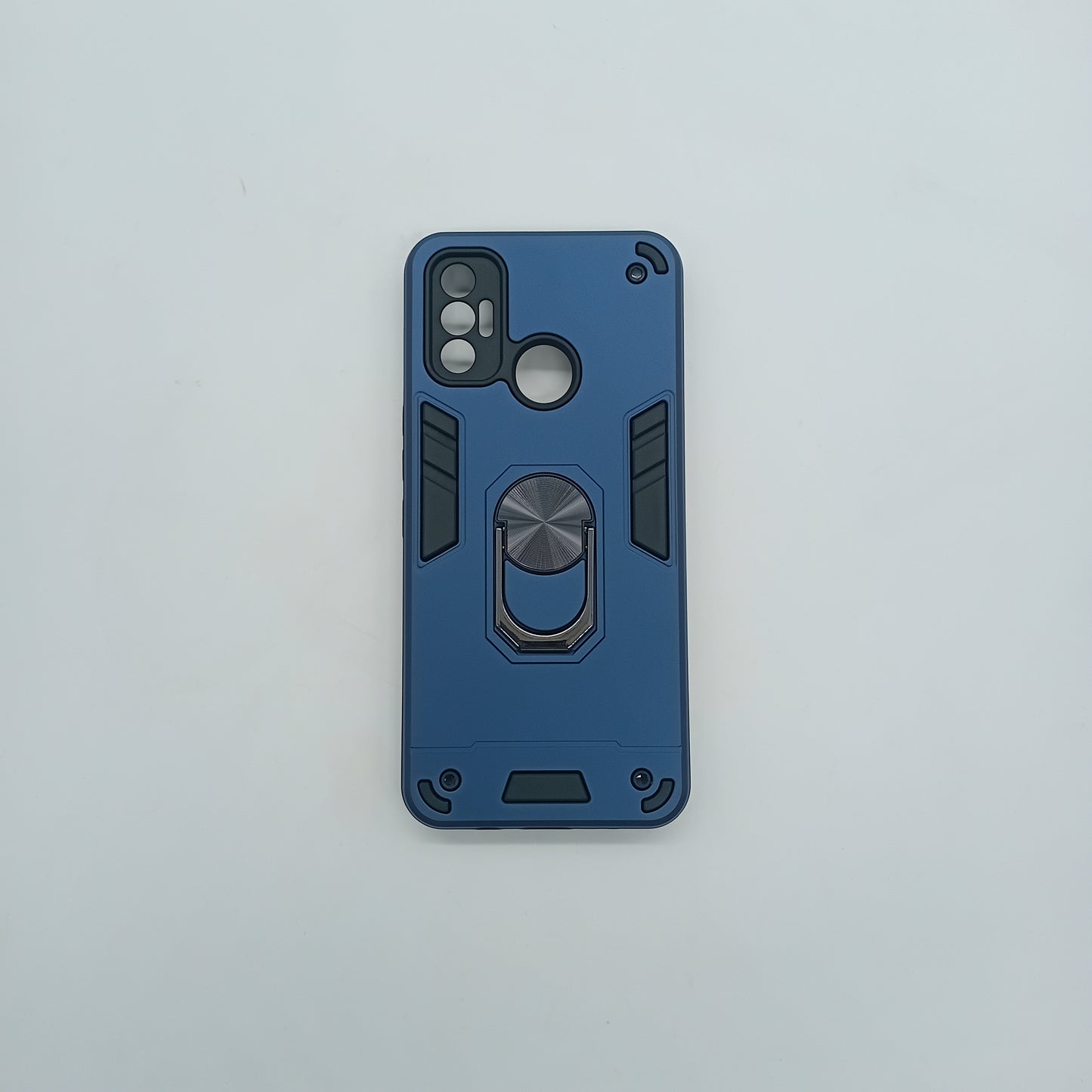 Tecno Spark 7 Hard PC Case with ring holder Shockproof Slim back Cover