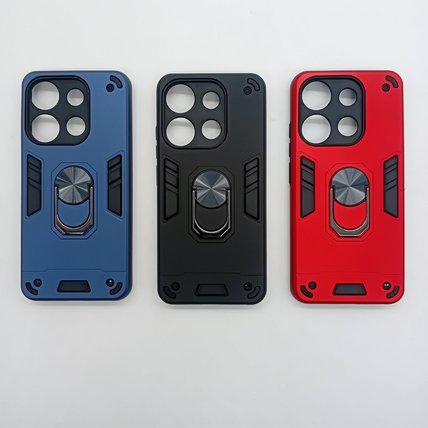 Tecno Spark Go 2023 Hard PC Case with ring holder Shockproof Slim back Cover