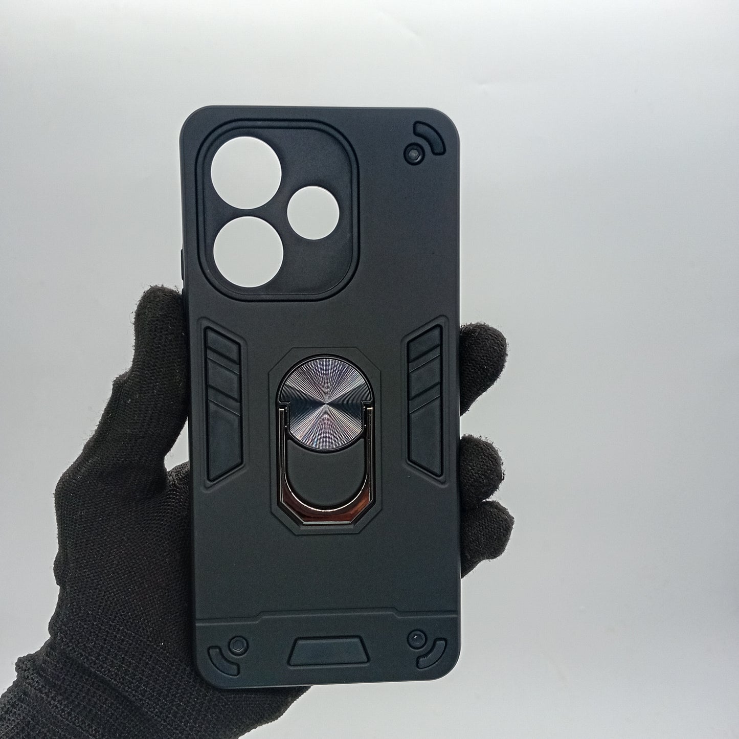 OPPO A5 Pro Hard PC Case with ring holder Shockproof Slim back Cover