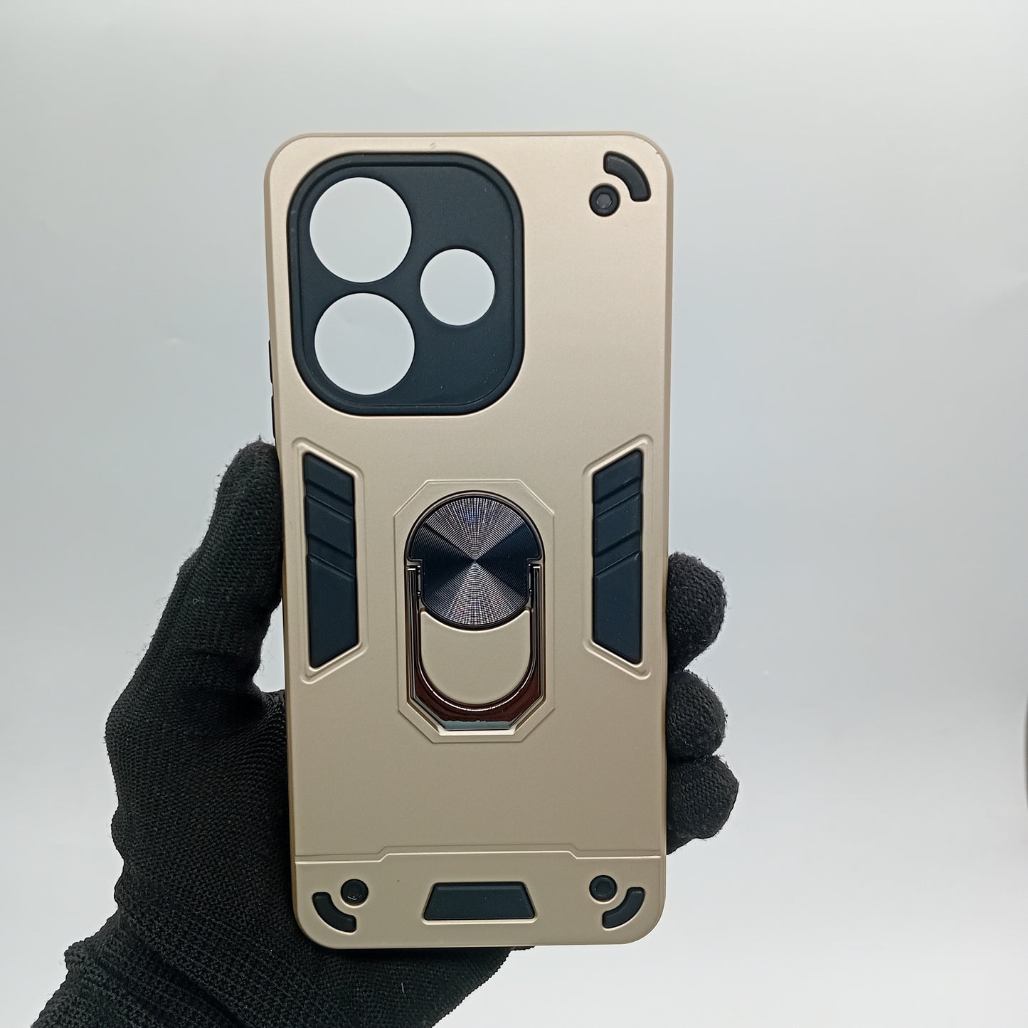 OPPO A5 Pro Hard PC Case with ring holder Shockproof Slim back Cover