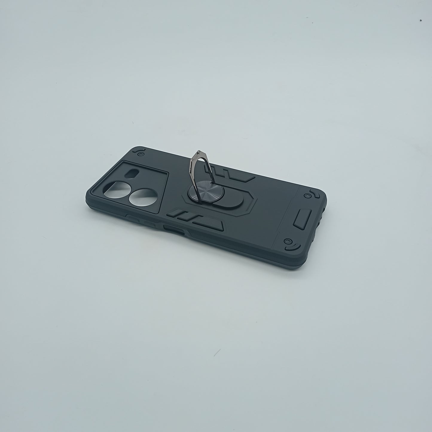 Tecno POVA 5 Hard PC Case with ring holder Shockproof Slim back Cover