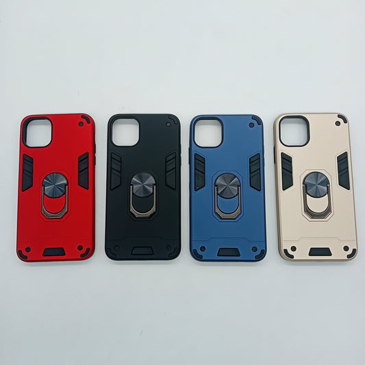 iPhone 11 Pro Max Hard PC Case with ring holder Shockproof Slim back Cover