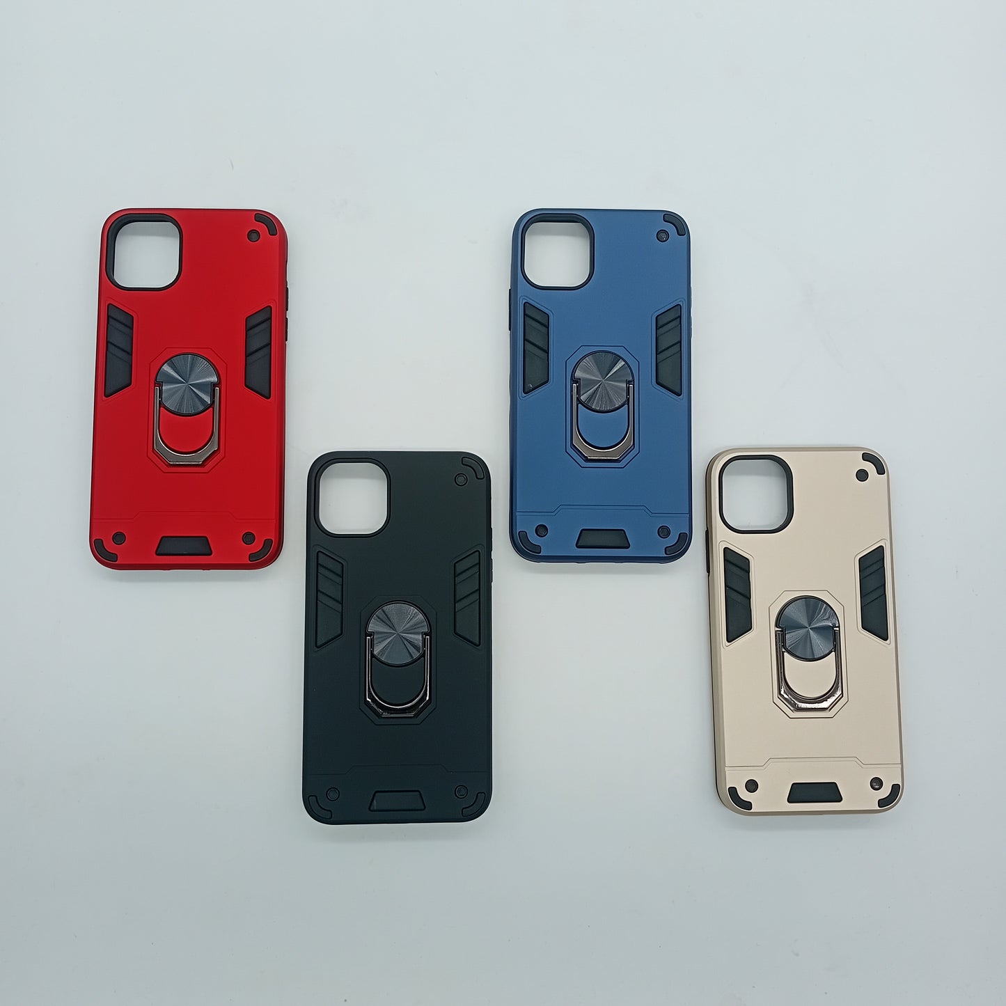 iPhone 11 Pro Max Hard PC Case with ring holder Shockproof Slim back Cover