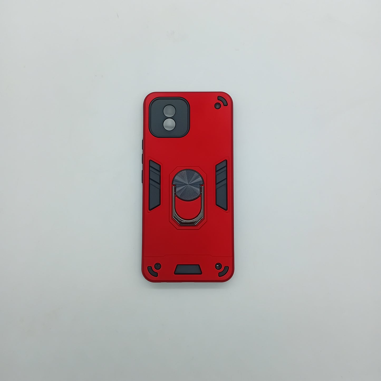 Vivo Y02 Hard PC Case with ring holder Shockproof Slim back Cover