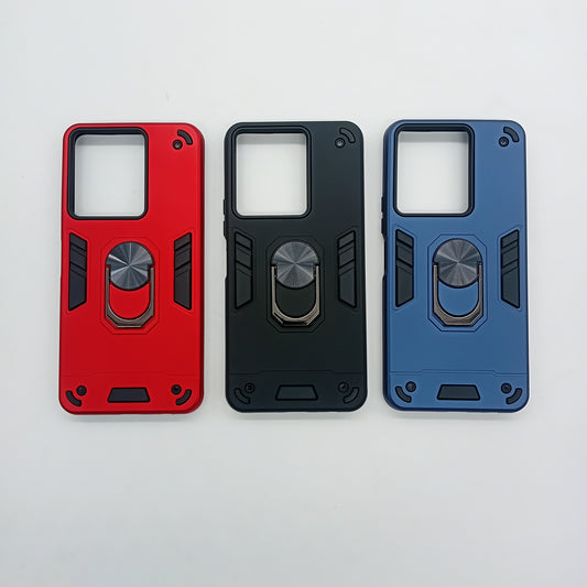 Vivo Y36 Hard PC Case with ring holder Shockproof Slim back Cover