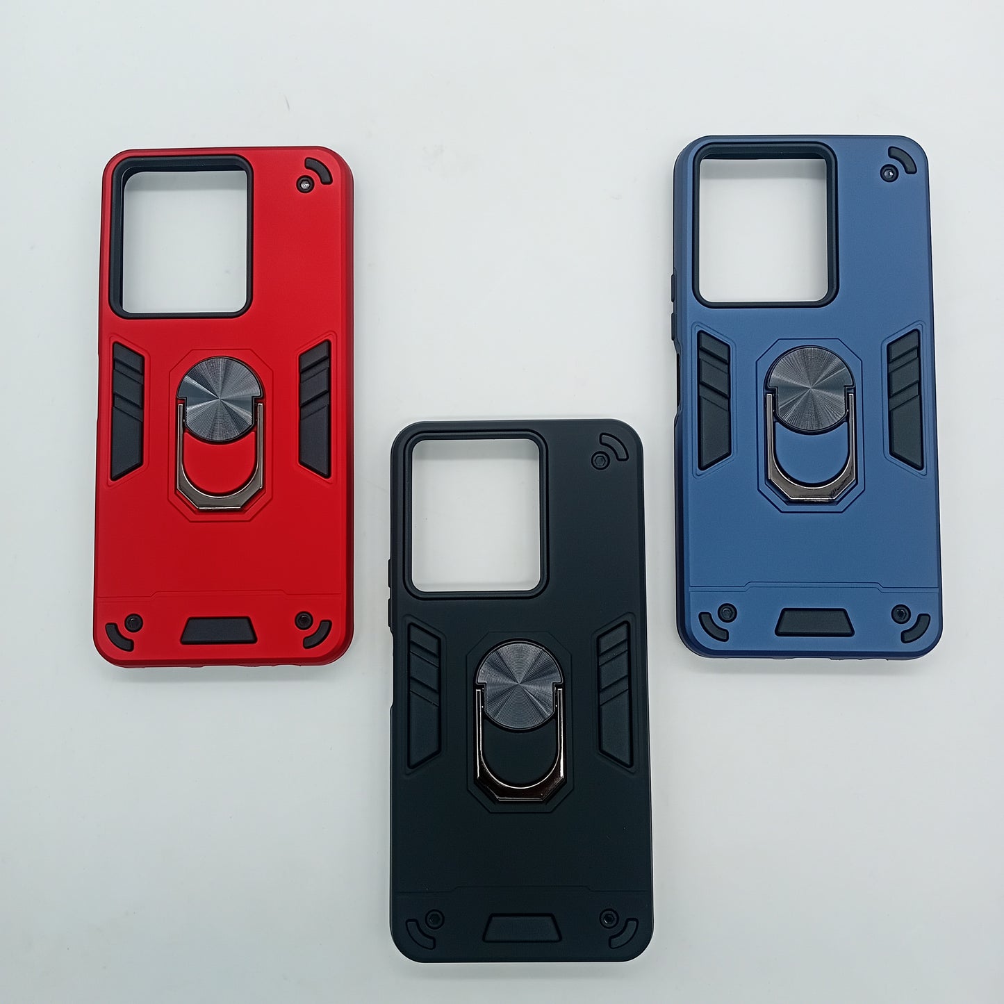 Vivo Y36 Hard PC Case with ring holder Shockproof Slim back Cover