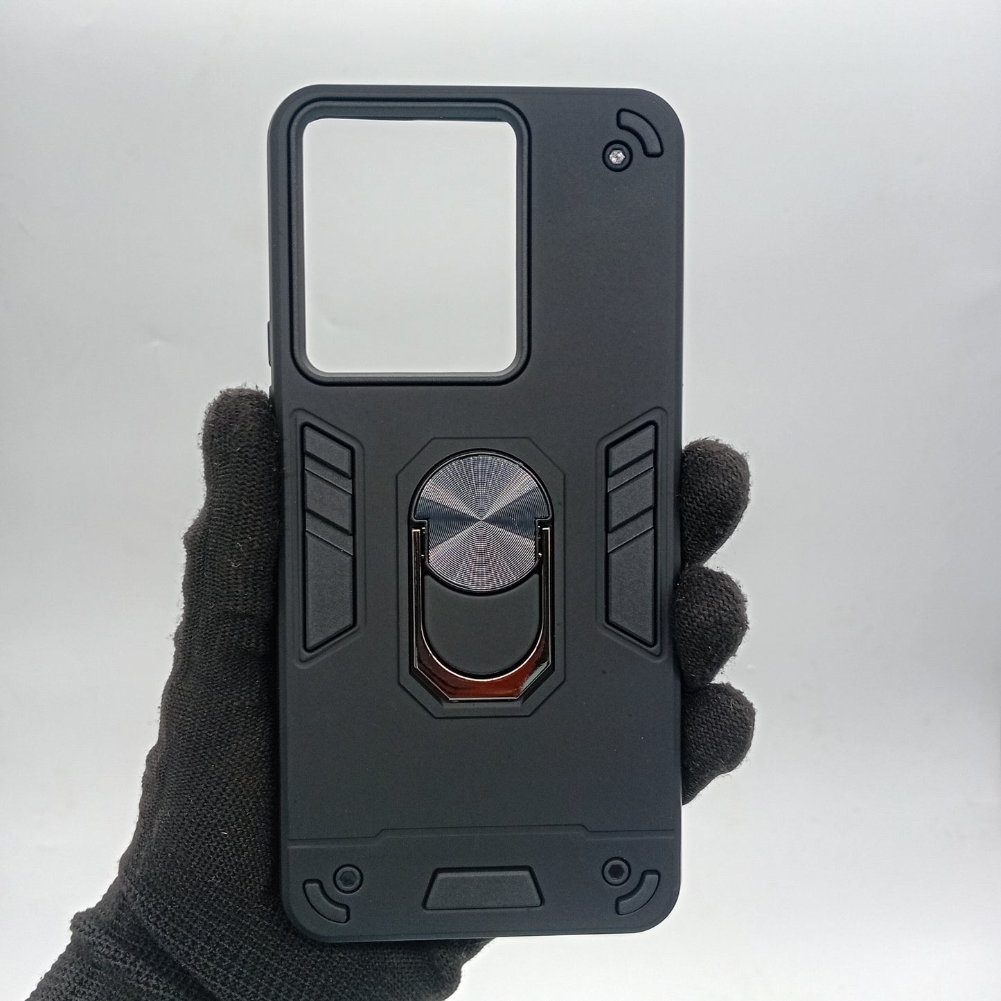 Vivo Y36 Hard PC Case with ring holder Shockproof Slim back Cover