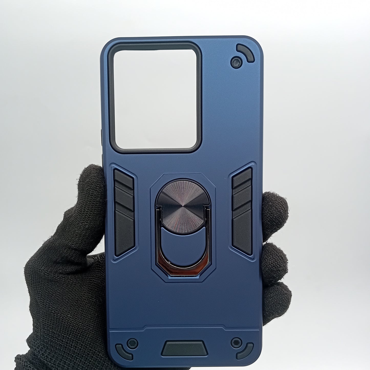 Vivo Y36 Hard PC Case with ring holder Shockproof Slim back Cover