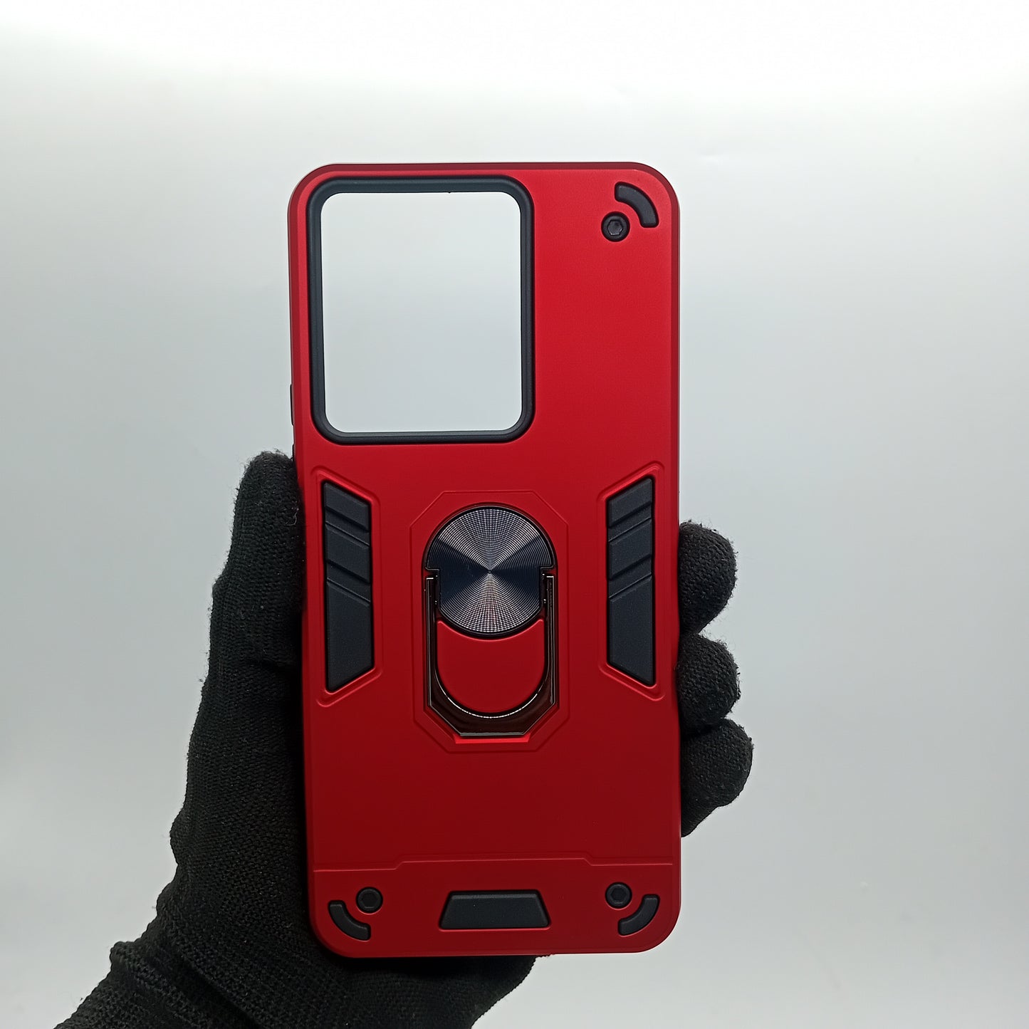 Vivo Y36 Hard PC Case with ring holder Shockproof Slim back Cover