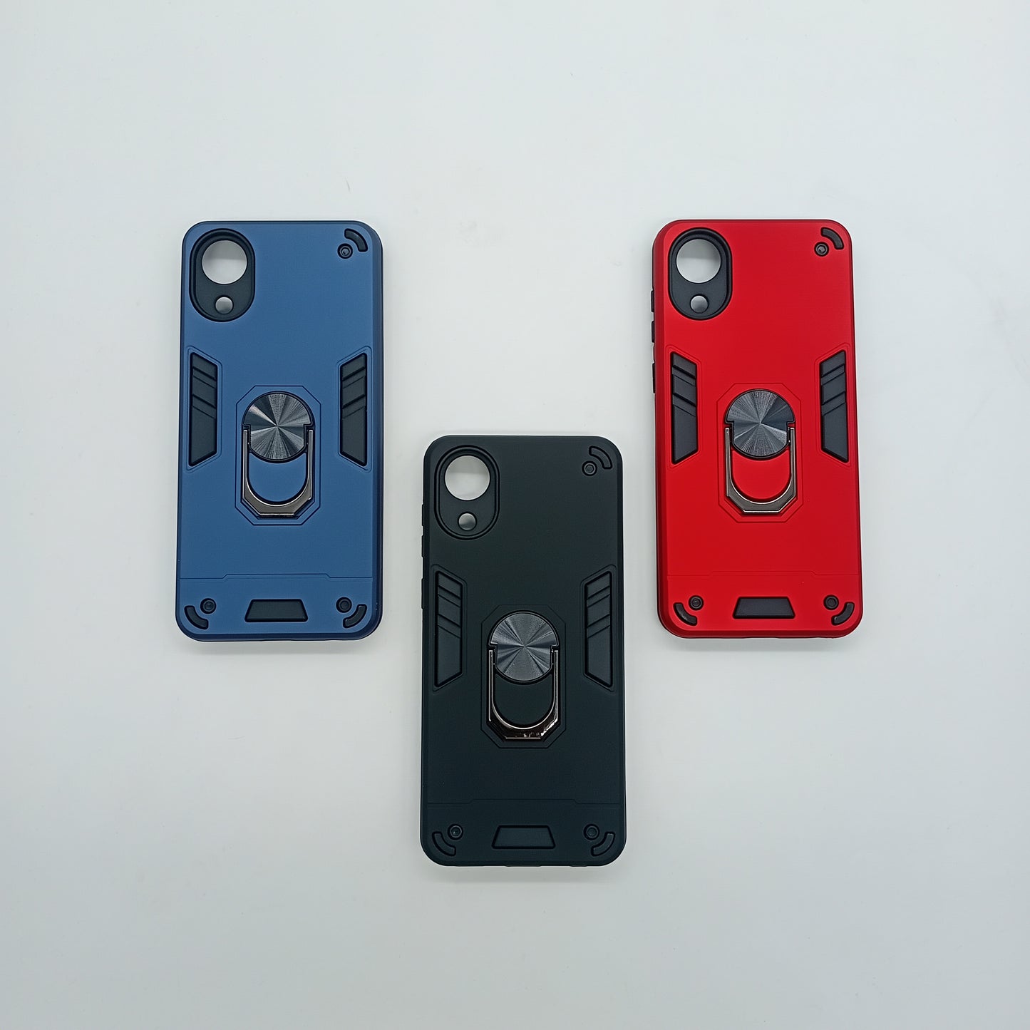 Samsung A03 Core Hard PC Case with ring holder Shockproof Slim back Cover