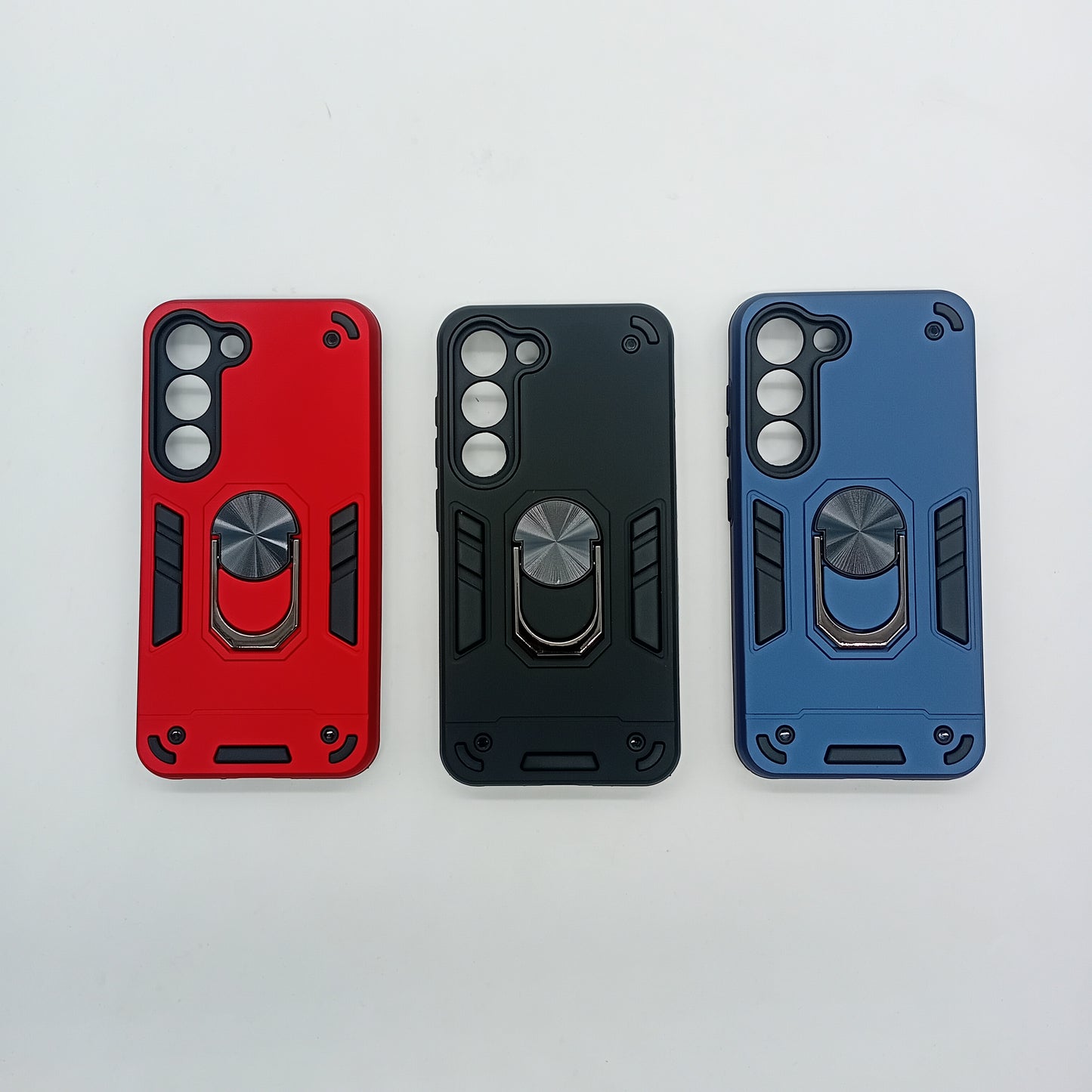 Samsung S23 Hard PC Case with ring holder Shockproof Slim back Cover