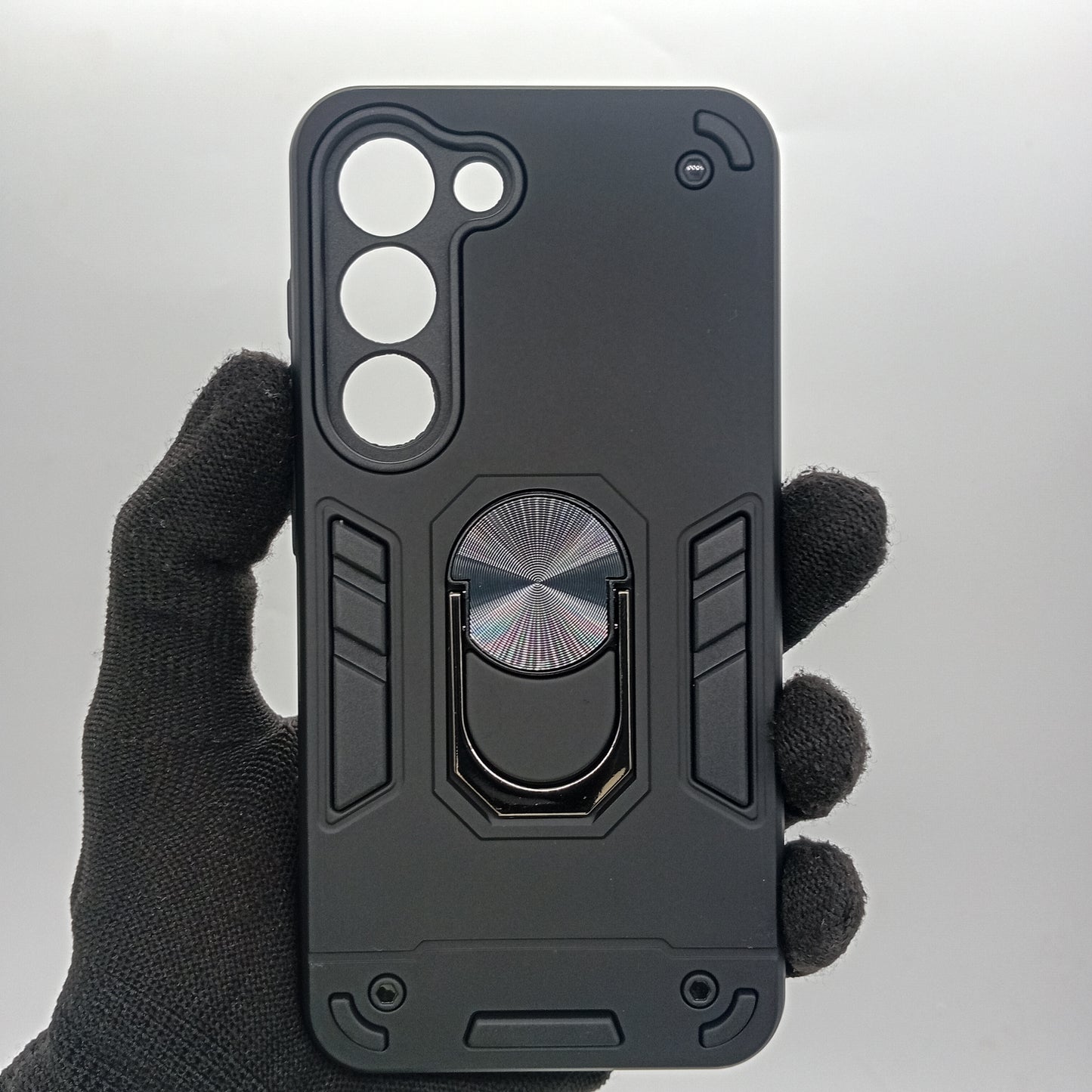 Samsung S23 Hard PC Case with ring holder Shockproof Slim back Cover