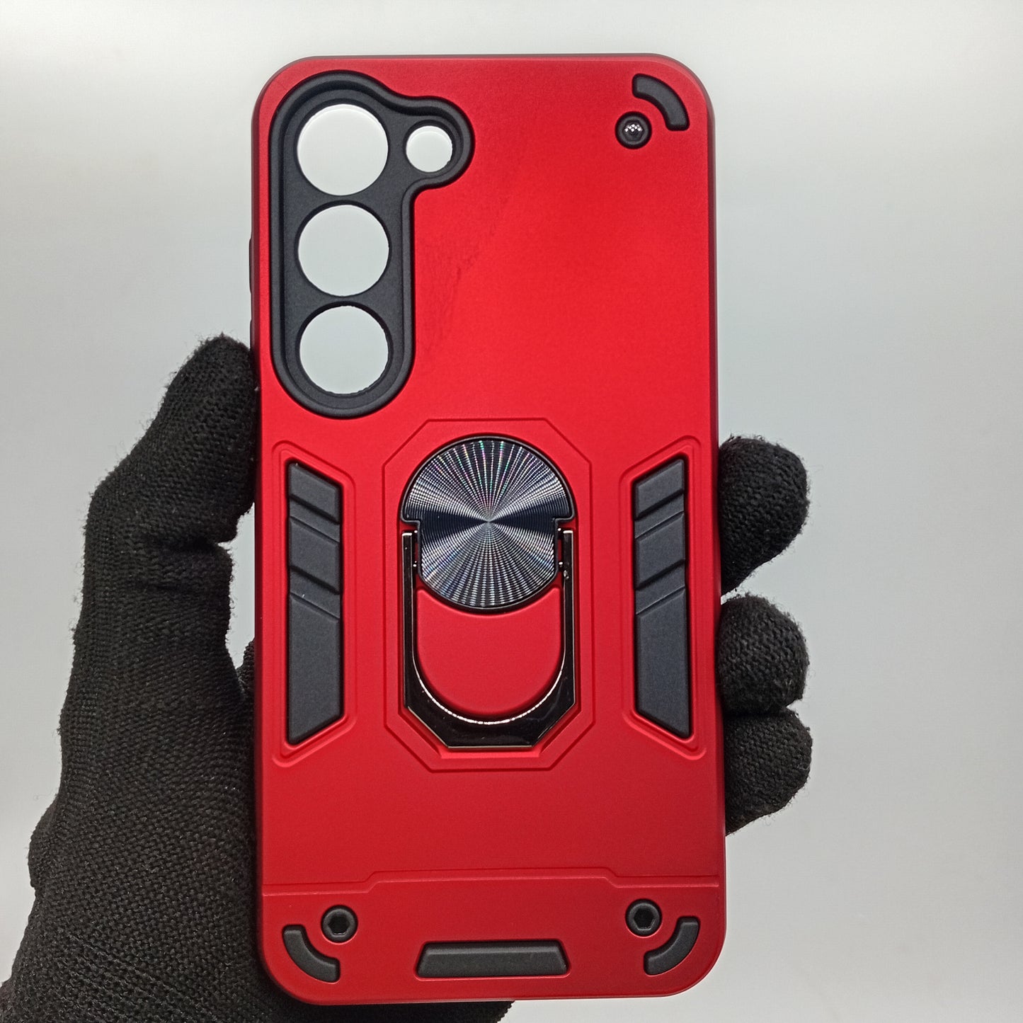 Samsung S23 Hard PC Case with ring holder Shockproof Slim back Cover