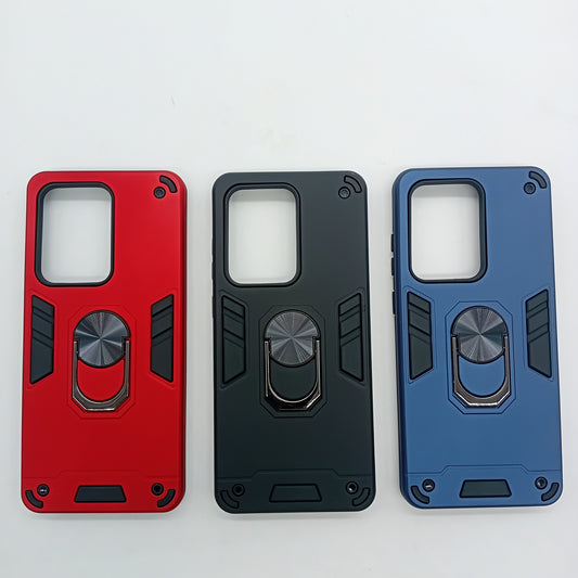 Samsung S20 Ultra Hard PC Case with ring holder Shockproof Slim back Cover