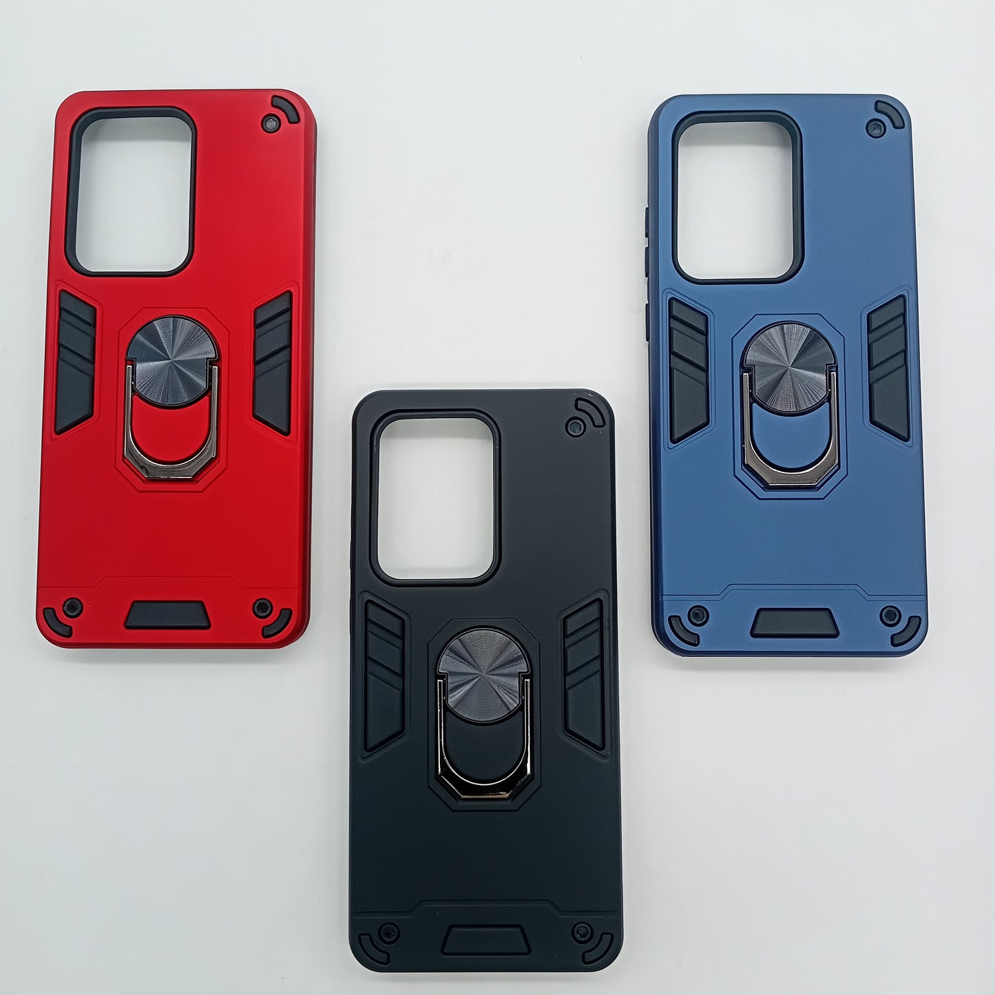 Samsung S20 Ultra Hard PC Case with ring holder Shockproof Slim back Cover