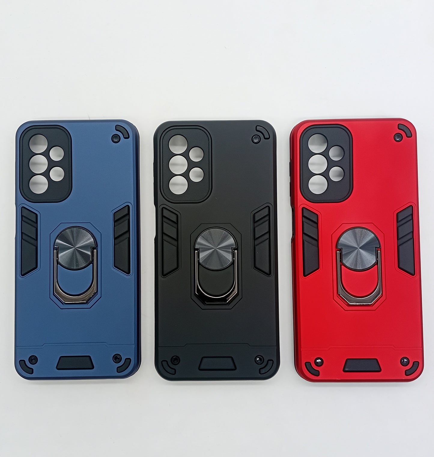 Samsung A23 Hard PC Case with ring holder Shockproof Slim back Cover